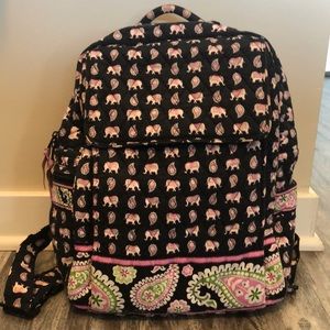 VERA BRADLEY ELEPHANT BACKPACK
